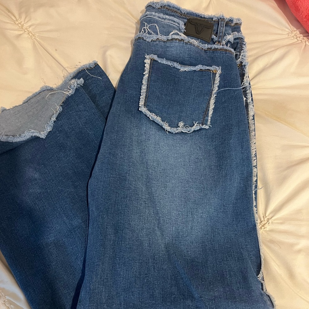 Lucky and Blessed Wide leg jean